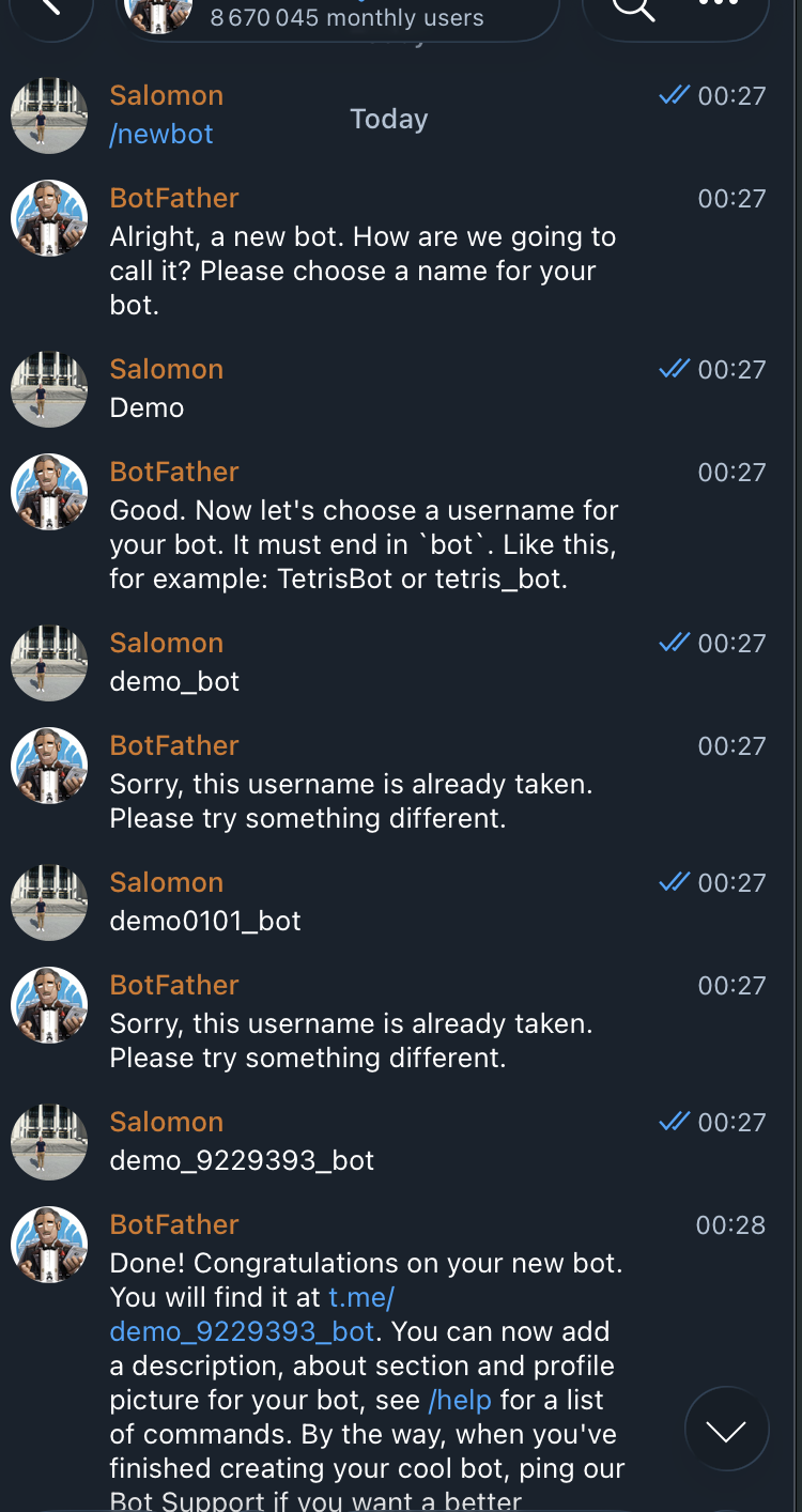 Bot Token